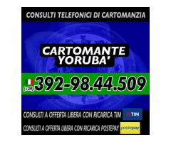 •.¸★¸.••¸★¸.•CARTOMANTE Yoruba' - Consulti telefonici •.¸★¸.••.¸★¸.•