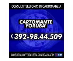 Chiama per un consulto di Cartomanzia con offerta libera - Cartomante YORUBA'